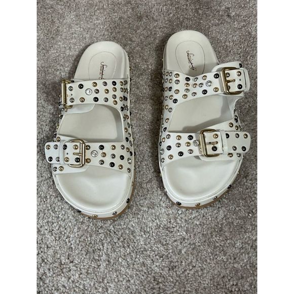 Saint G Shoes New Saint G Chloe Leather Sandals Sz 39 Poshmark